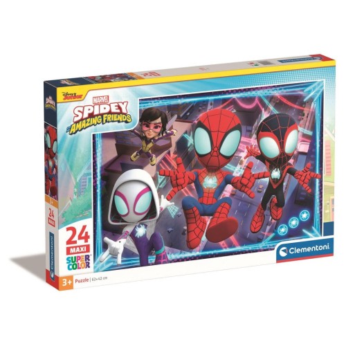 Puzzle maxi spidey amazing friends marvel 24pzs