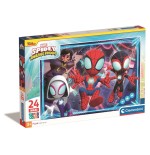Puzzle maxi spidey amazing friends marvel 24pzs
