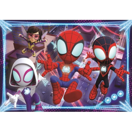 Puzzle maxi spidey amazing friends marvel 24pzs
