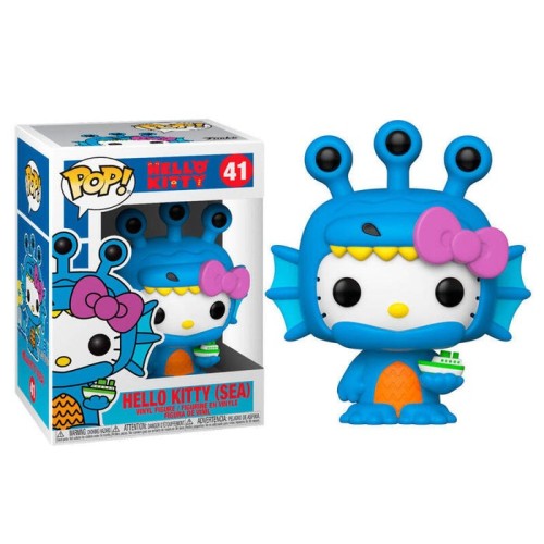 Figura pop sanrio hello kitty kaiju sea kaiju