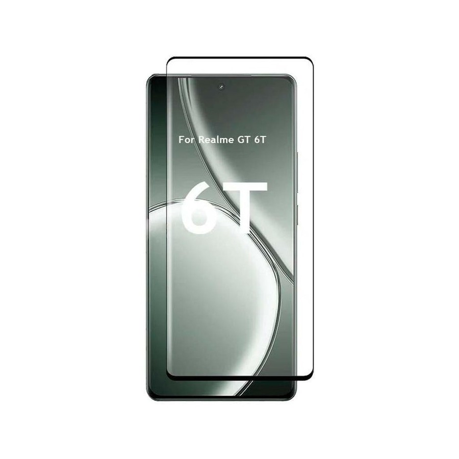 Protector de cristal templado realme gt6 / gt 6t 5g full screen 3d