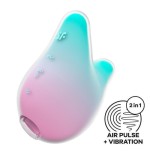 Succionador de clítoris mermaid vibes menta y rosa