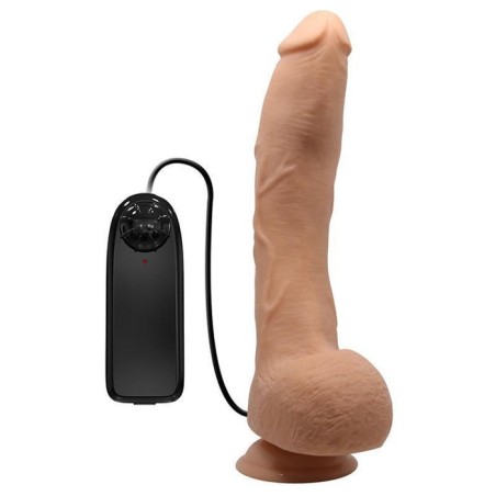 Baile dildo con ventosa y vibración