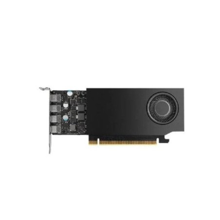 Tarjeta gráfica  nvidia rtx a1000 rtx a1000 8 gb gddr6 pcie 4.0 x8 perfil bajo 4 x mini displayport