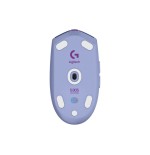 Ratón logitech g g305  óptico 6 botones inalámbrico 2.4 ghz receptor inalámbrico usb lila