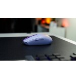 Ratón logitech g g305  óptico 6 botones inalámbrico 2.4 ghz receptor inalámbrico usb lila