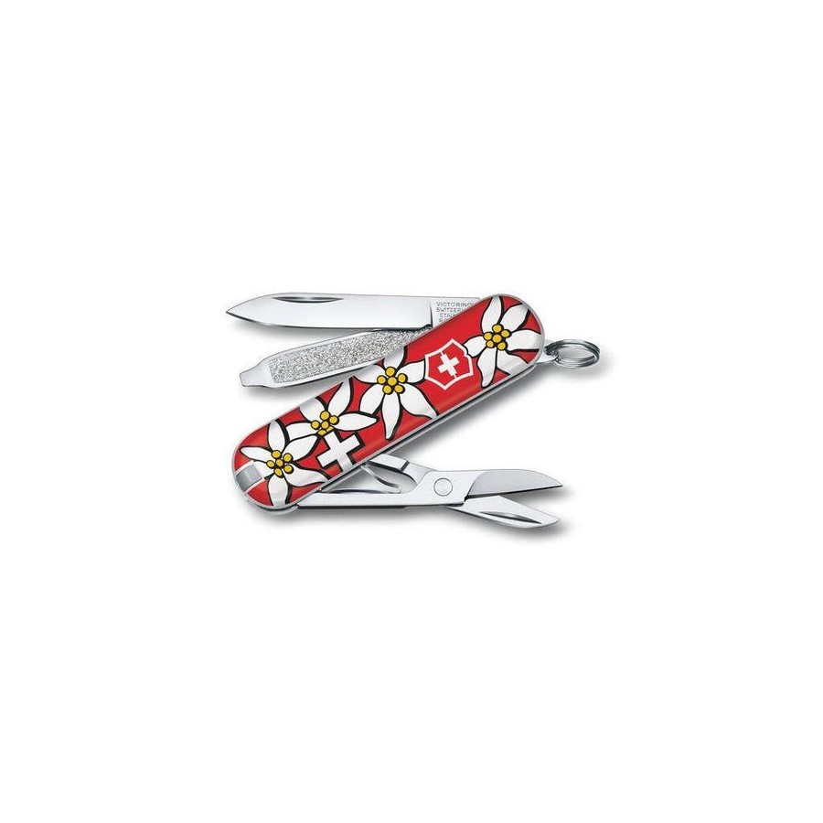 Navaja multiusos victorinox classic sd  rojo, blanco