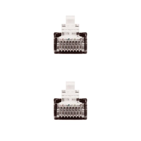 Nanocable cable de red rj45 cat.5e utp awg24 5m - negro