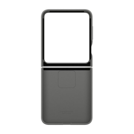 Samsung silicone case m. ring galaxy z flip6 grau
