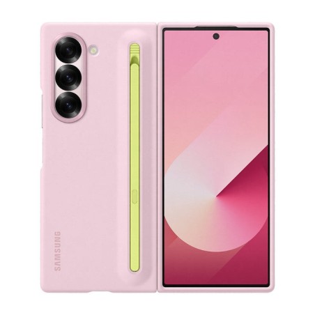 Samsung ef-of95pcpegww funda para galaxy z fold6 (7.6") rosa