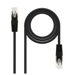 Nanocable cable de red rj45 cat.5e utp awg24 3m - negro