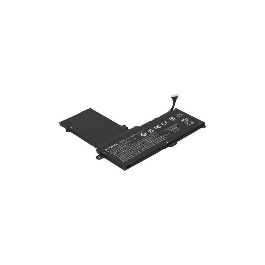 2-power batería 11.55v 3400mah para hp pavilion x360 11-u000 cbp4001a
