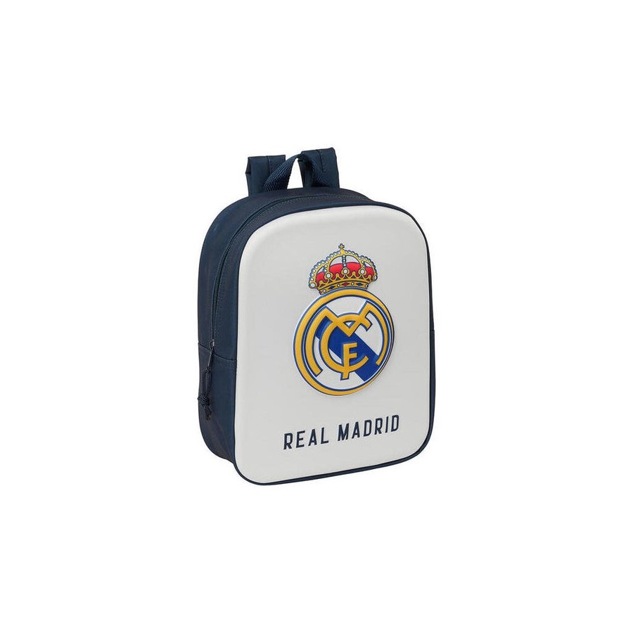 Mochila guarderia 3d bolsillo red real madrid
