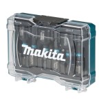 Juego de apriete de tuercas de impacto negro de 6 piezas makita e-15768