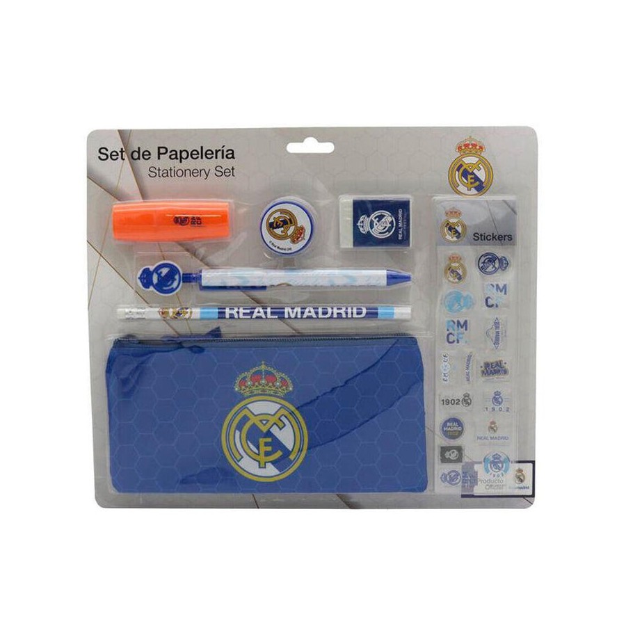 Set papeleria real madrid 7pzs