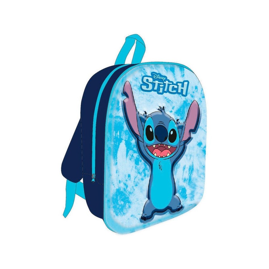 Mochila 3d stitch disney 30cm