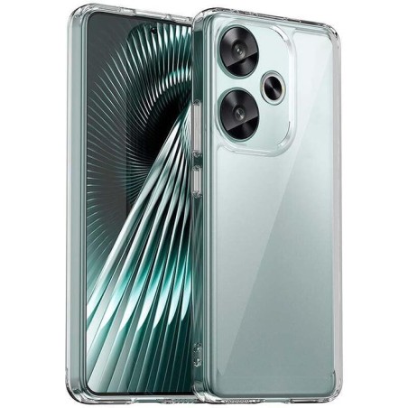 Funda antigolpes premium para xiaomi redmi 13 / poco m6 4g acrílico anti-amarillo transparente