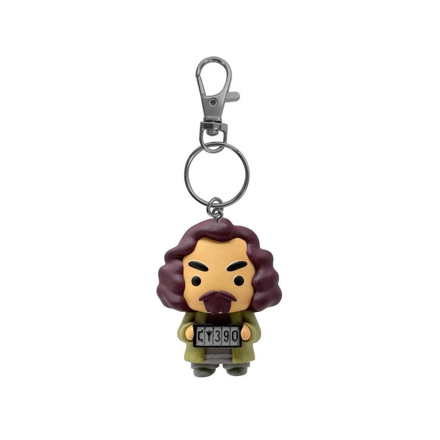Llavero chibi sirius negro blíster