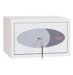 Caja fuerte de superficie phoenix safe co. fortress ii ss1181k 8 l acero blanco