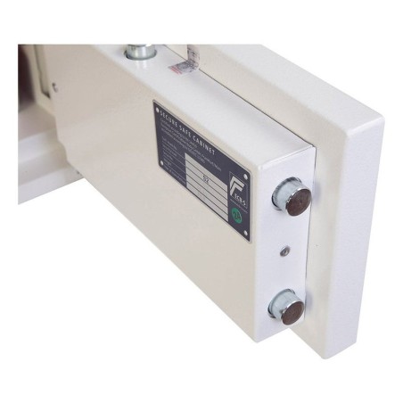 Caja fuerte de superficie phoenix safe co. fortress ii ss1181k 8 l acero blanco