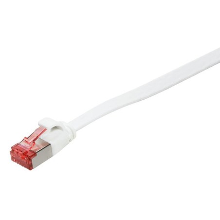 Cable logilink flach  de red rj45 u ftp cat6a 2.00m blanco