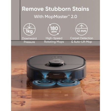 Robot de limpieza con estación de vaciado automático eufy x10 pro omni