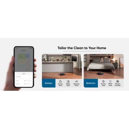 Robot de limpieza con estación de vaciado automático eufy x10 pro omni