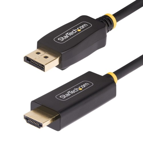 Cable startech.com 3.3ft (1m) displayport to hdmi adaptador , 4k 60hz with hdr, dp to hdmi 2.0b, active video converter, di