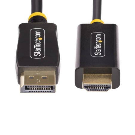 Cable startech.com 3.3ft (1m) displayport to hdmi adaptador , 4k 60hz with hdr, dp to hdmi 2.0b, active video converter, di