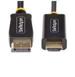 Cable startech.com 3.3ft (1m) displayport to hdmi adaptador , 4k 60hz with hdr, dp to hdmi 2.0b, active video converter, di
