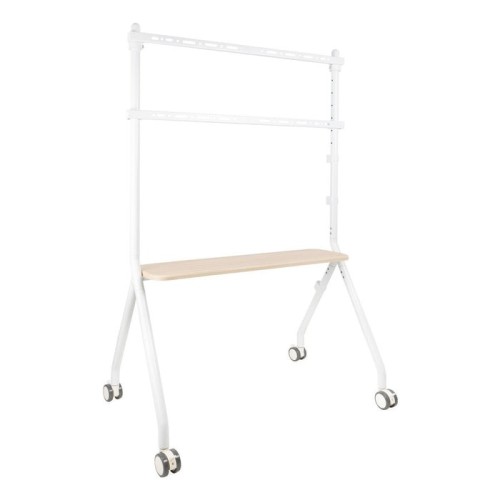 Soporte suelo ruedas "ilove" pantalla 49-80'' blanco tooq