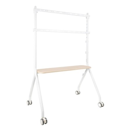 Soporte suelo ruedas "ilove" pantalla 49-80'' blanco tooq