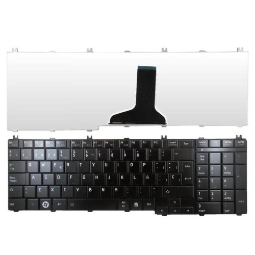Teclado para portátil toshiba satellite c650 c660