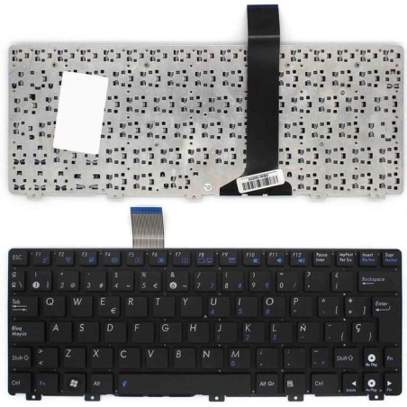 Teclado para portátil asus eeepc 1015ped 1025c negro