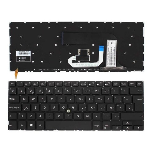 Teclado para portátil asuspro advanced bu201