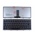 Teclado para portátil lenovo flex 14 g400s negro con marco plata