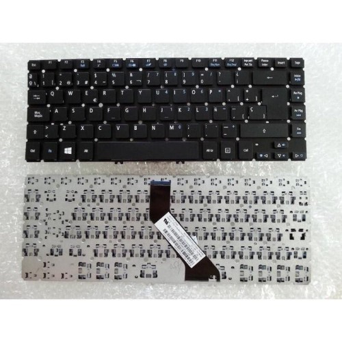 Teclado para portátil acer v5 431 v5 471 m5 481 r25sw 9z.n8dsw.50s