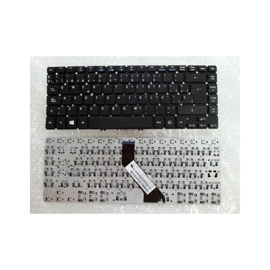 Teclado para portátil acer v5 431 v5 471 m5 481 r25sw 9z.n8dsw.50s