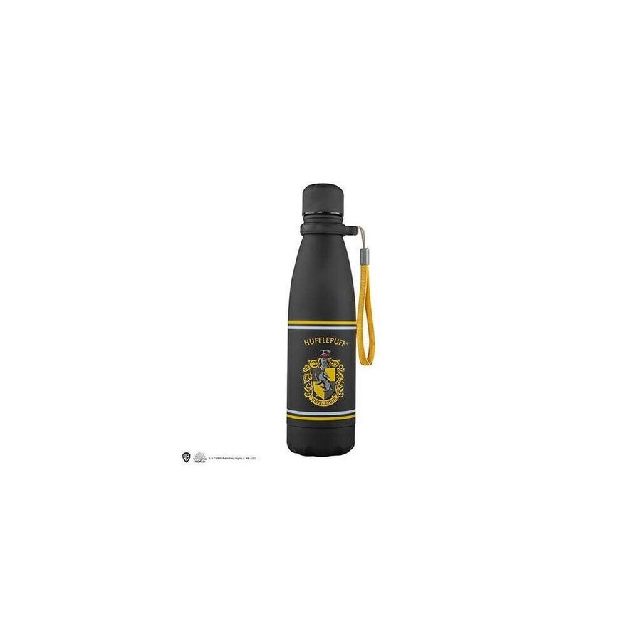 Botella metálica de hufflepuff harry potter 500 ml