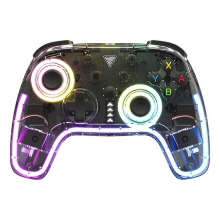 Dragonshock orion glow negro bluetooth gamepad analógico/digital nintendo switch