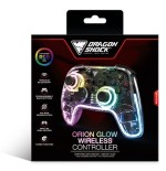 Dragonshock orion glow negro bluetooth gamepad analógico/digital nintendo switch