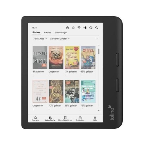 Tolino 4016621130183 lectore de e-book pantalla táctil wifi negro