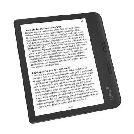 Tolino 4016621130183 lectore de e-book pantalla táctil wifi negro