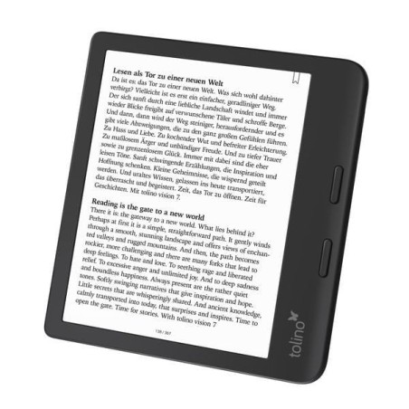Tolino 4016621130183 lectore de e-book pantalla táctil wifi negro