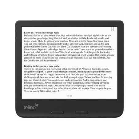 Tolino 4016621130183 lectore de e-book pantalla táctil wifi negro