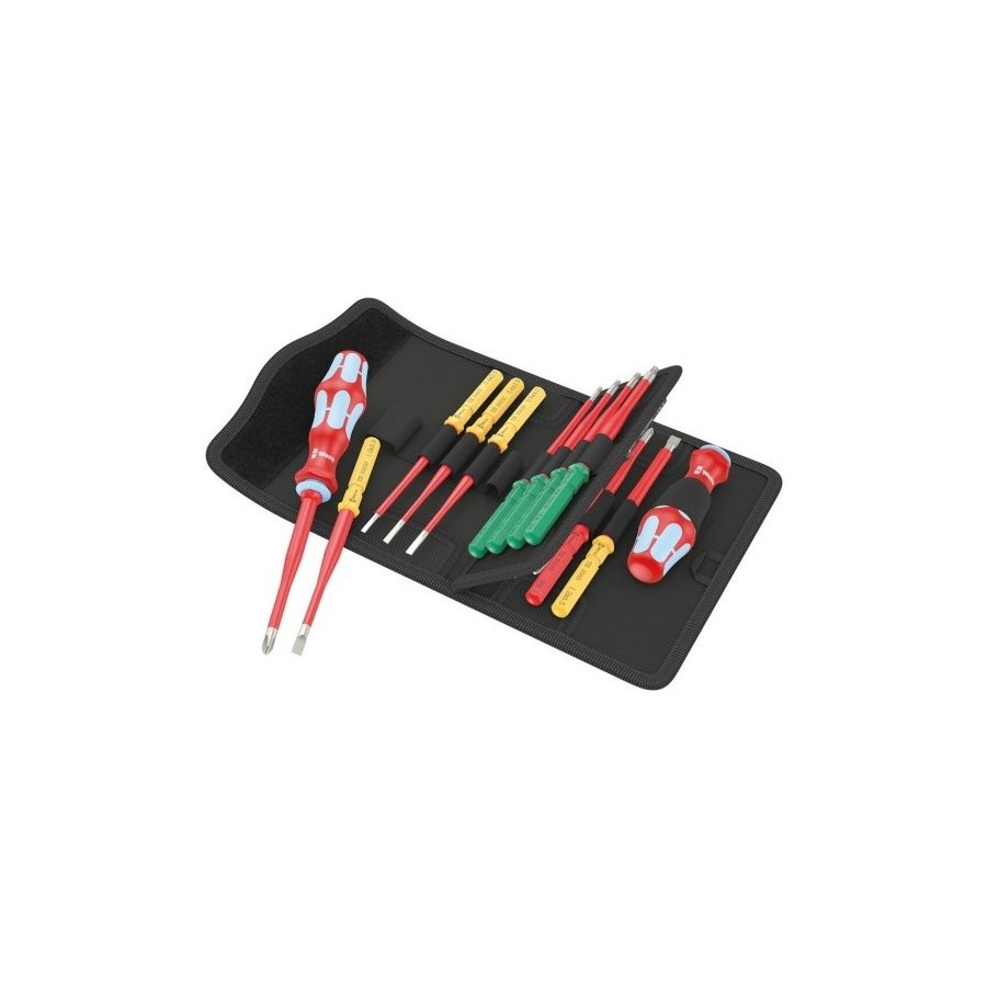 Destornillador  wera vde stainless 17 extra slim 1, 05006631001 rojo/azul