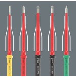 Destornillador  wera vde stainless 17 extra slim 1, 05006631001 rojo/azul
