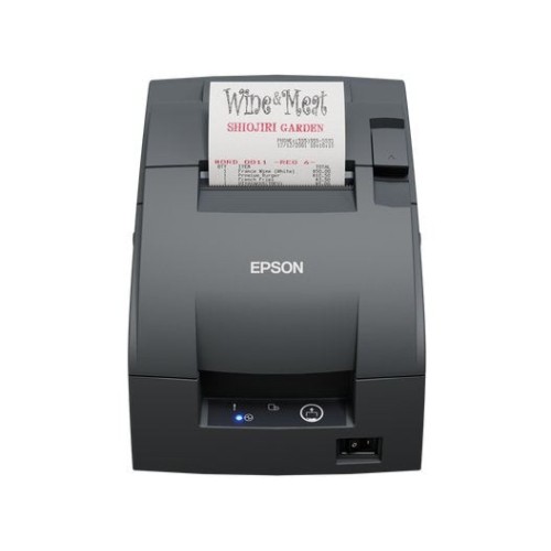 Impresora de ticket matricial epson tm-u220iib con corte automático. conexión ethernet. color negro.