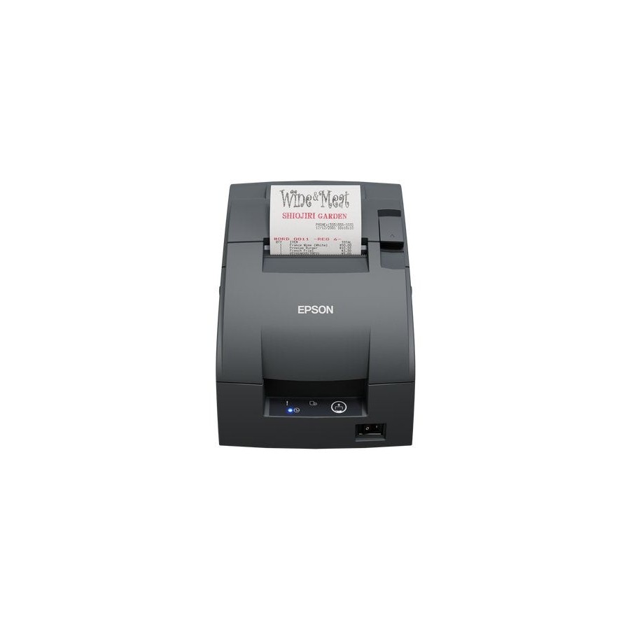Impresora de ticket matricial epson tm-u220iib con corte automático. conexión ethernet. color negro.