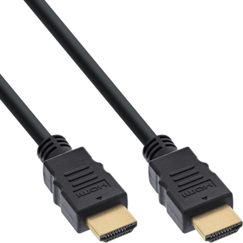 Inline® hdmi cable, hdmi high speed with ethernet, macho / male, negro, 2m